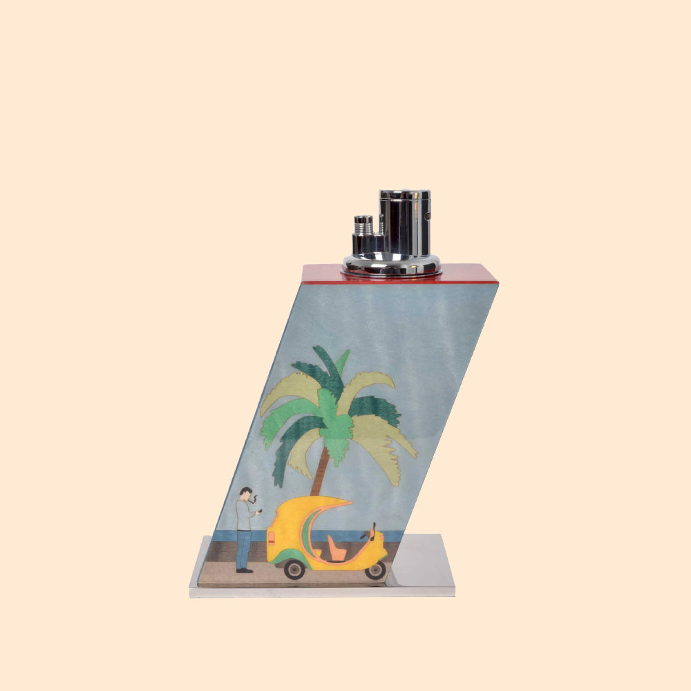 ELIE BLEU CAROUSEL TABLE LIGHTER