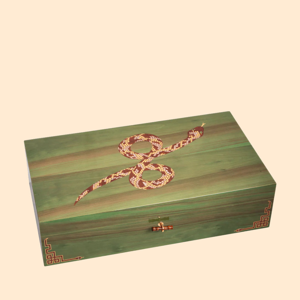 ELIE BLEU SERPANT SNAKE 30/88 HUMIDOR