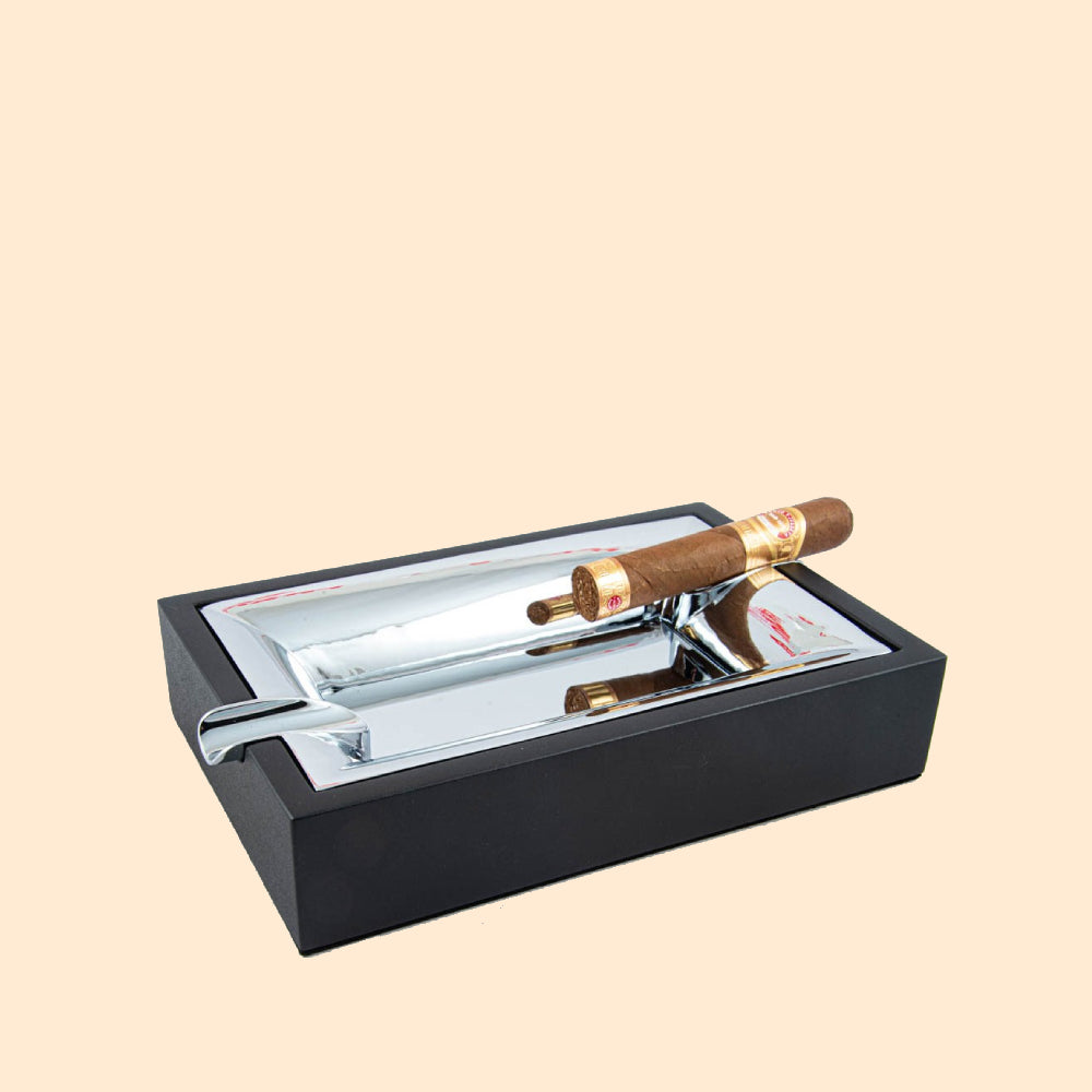 GENTILI LEATHER ASHTRAY