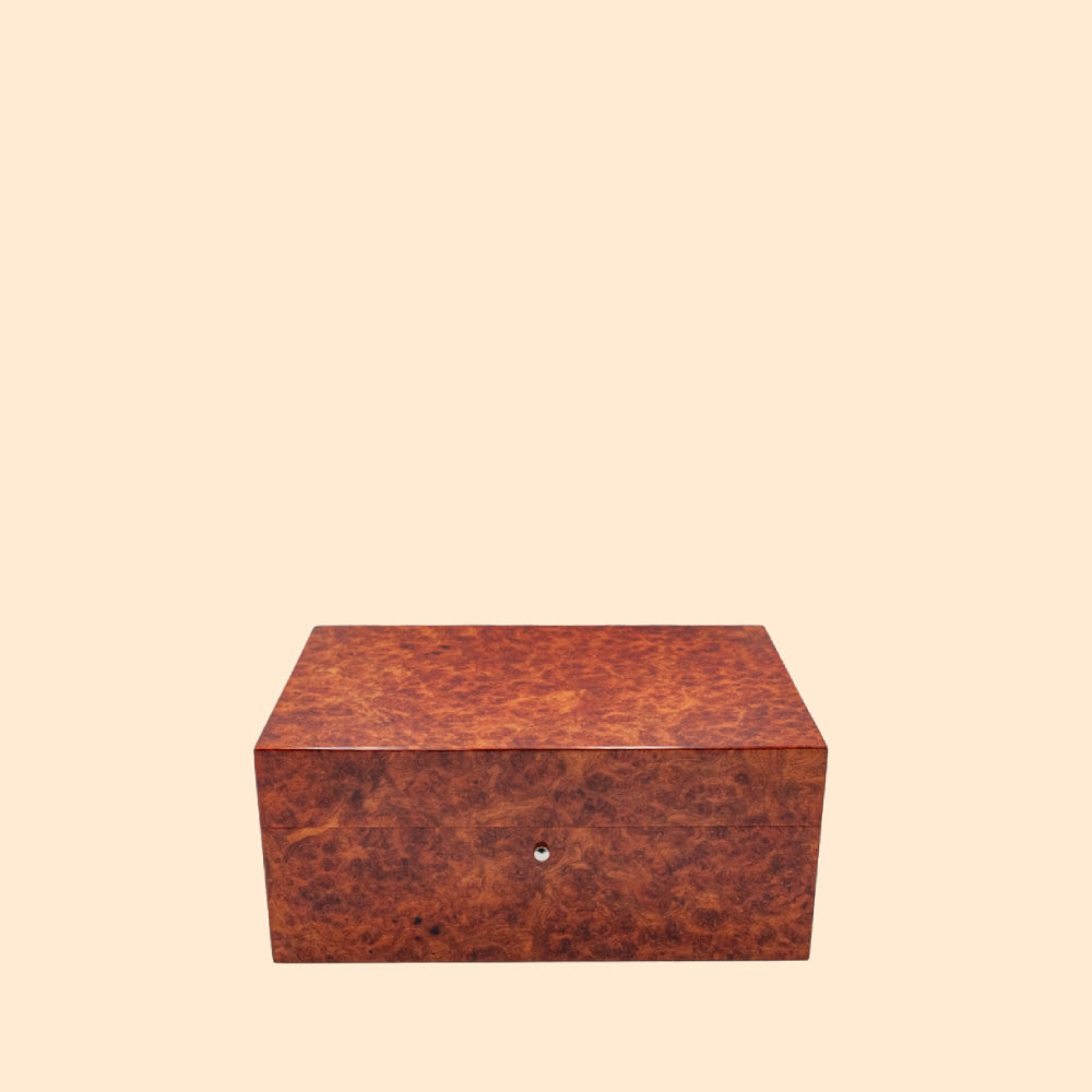 GENTILI PESARO LIGHT AMBOINA MEDIUM HUMIDOR